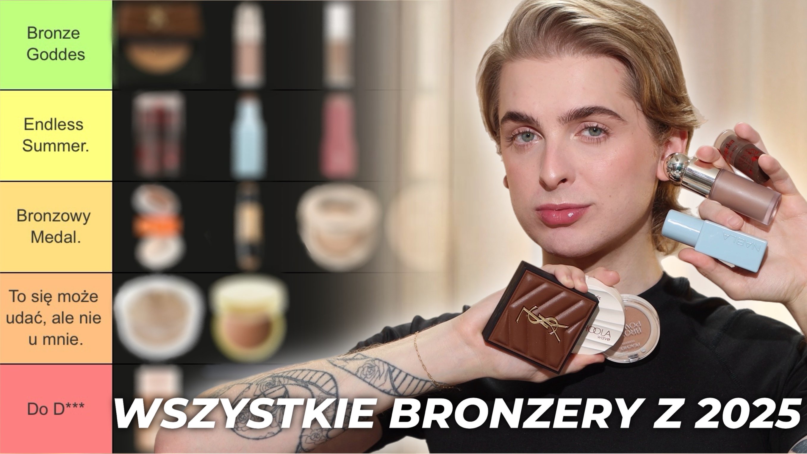 27 bronzerów później… oto mój werdykt | TIERLISTA 2025
