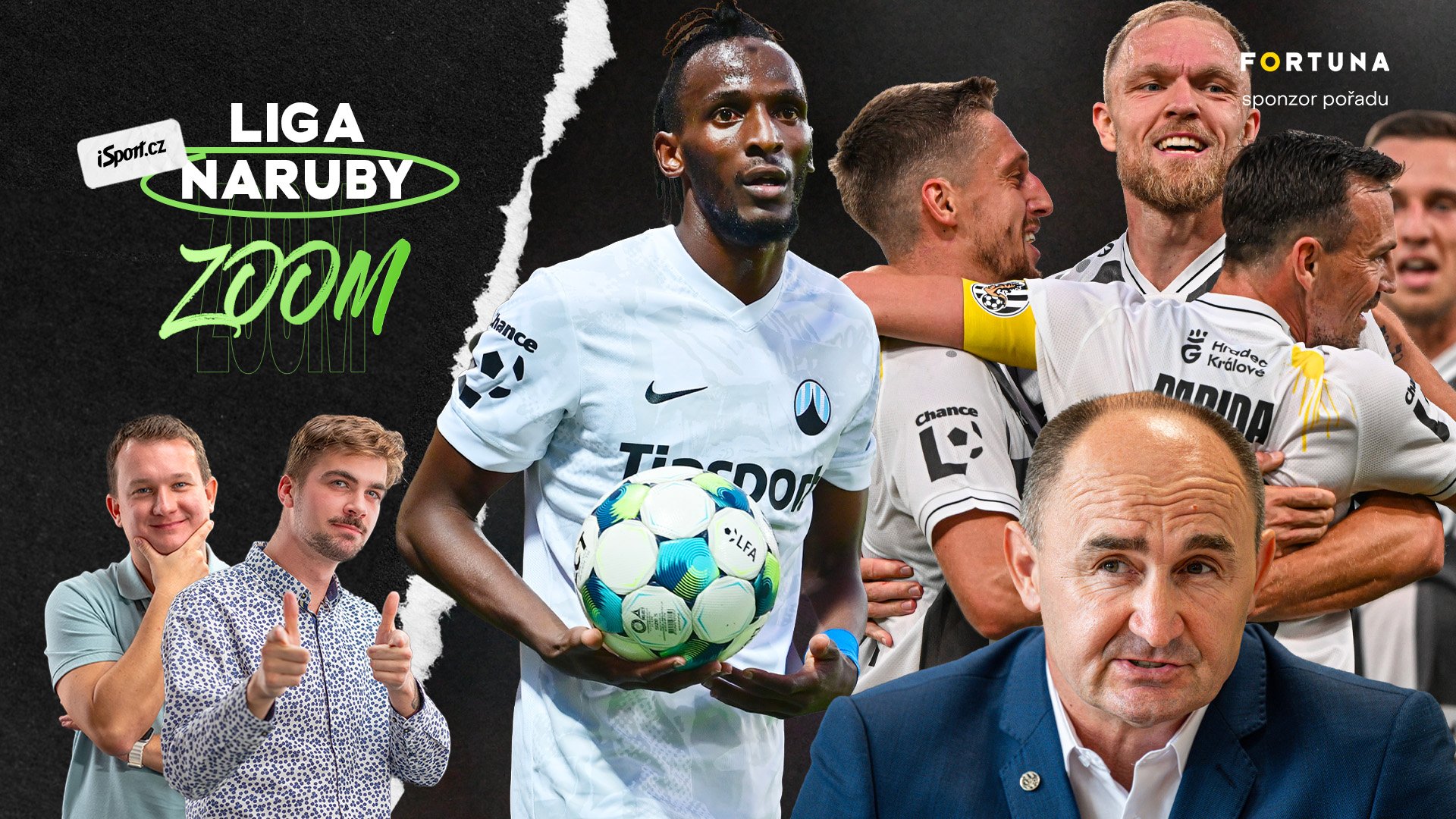 Přestupové tipy pro Hradec, teenageři nakukují do ligy. Jakými daty ohromil Kayondo? | Liga naruby ZOOM