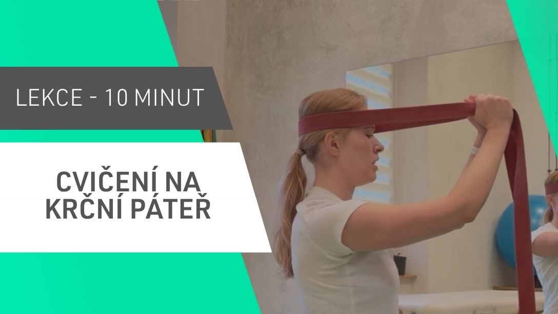 Krátké cvičení pro krční páteř