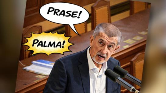 „Čumím do těch kolejí a miliardy tam nevidím.” Podívejte se, jak Babiš žádal o důvěru a zjišťoval, jestli se papír vyrábí z palmy