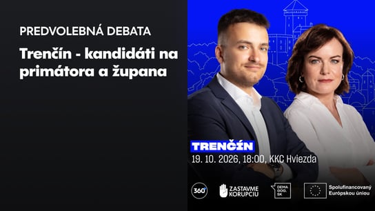 Predvolebná debata v Trenčíne 19.10.2026
