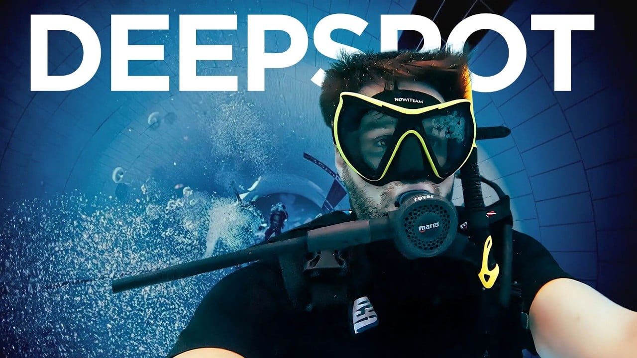 Najgłębszy basen w Europie - jak wygląda! Deepspot