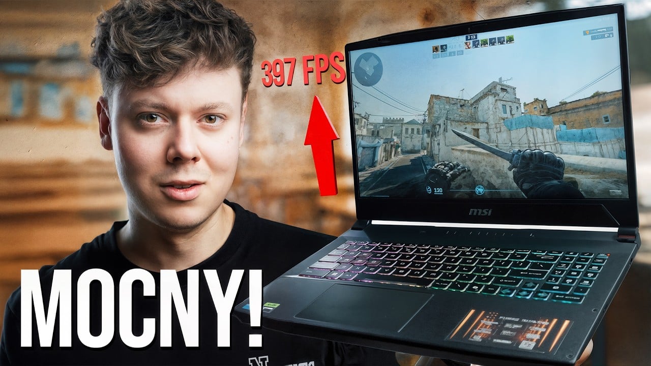 Najlepszy LAPTOP do GIER i nauki MSI Katana 15 - Test i recenzja