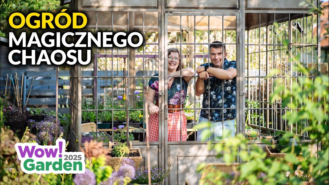 Magiczny, naturalistyczny i szalony ogród Julki 🌿 Szalona ogrodniczka w akcji!