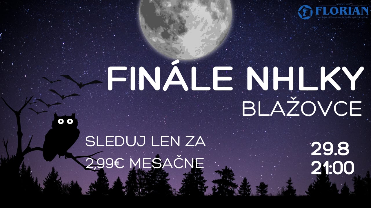 Finále NHLky Žilinského kraja Blažovce - LIVE