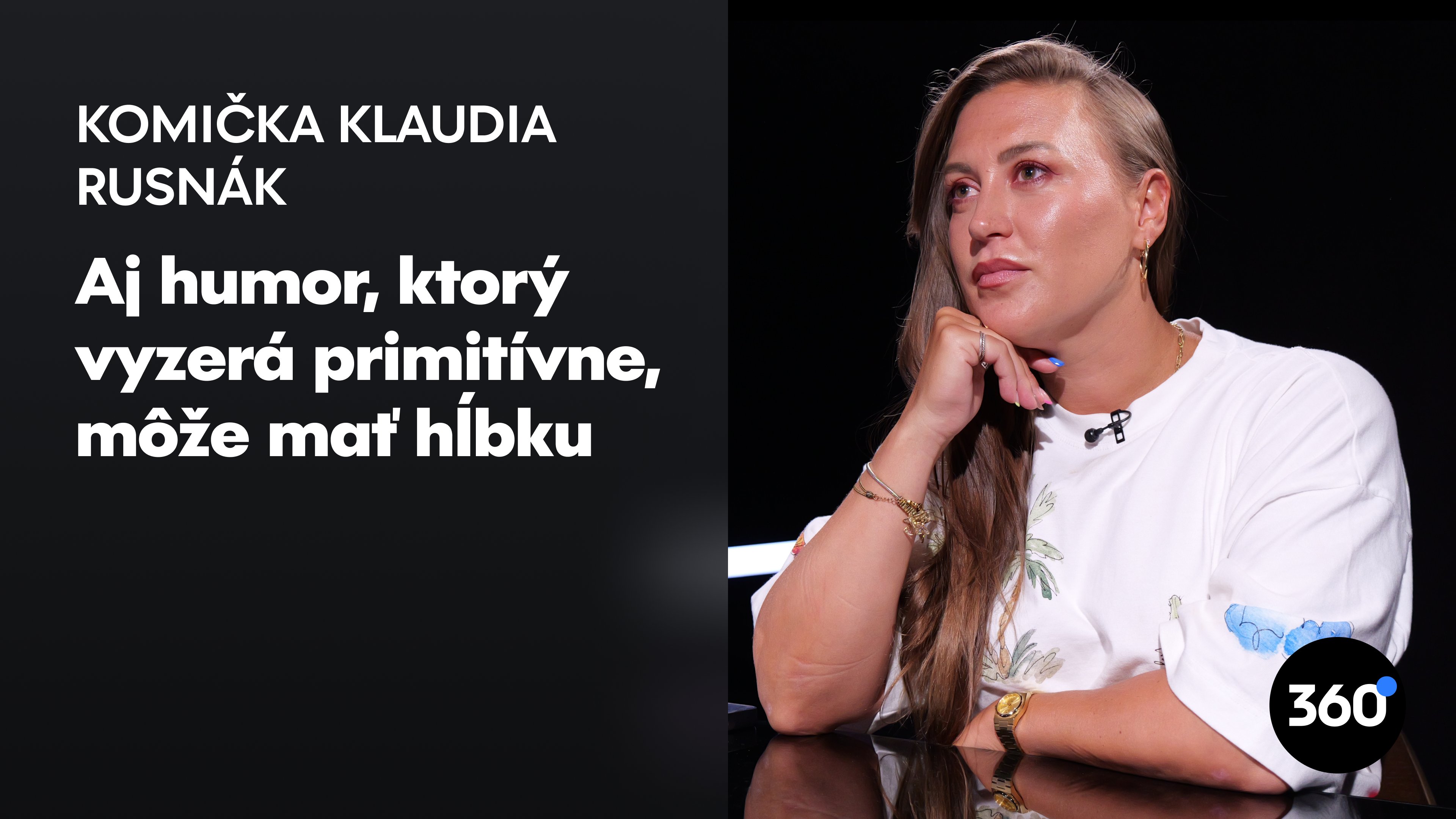 Komička HelloKlaudi: “Ak by som žila v pralese s lianou na prsiach, možno hneď viem, čo po pôrode. Ja som ale žila medzi mítingami.” 