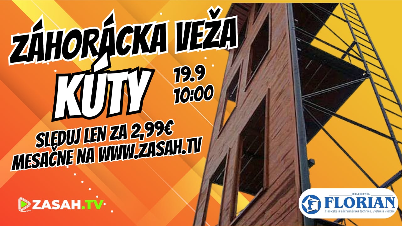 Záhorácka veža - Kúty - LIVE
