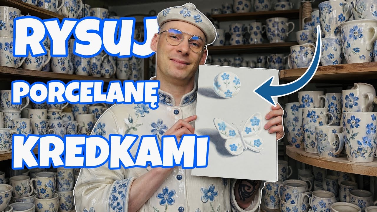 Porcelana Kredkami! 🍽️ Jak Uzyskać Ten Niesamowity Efekt?