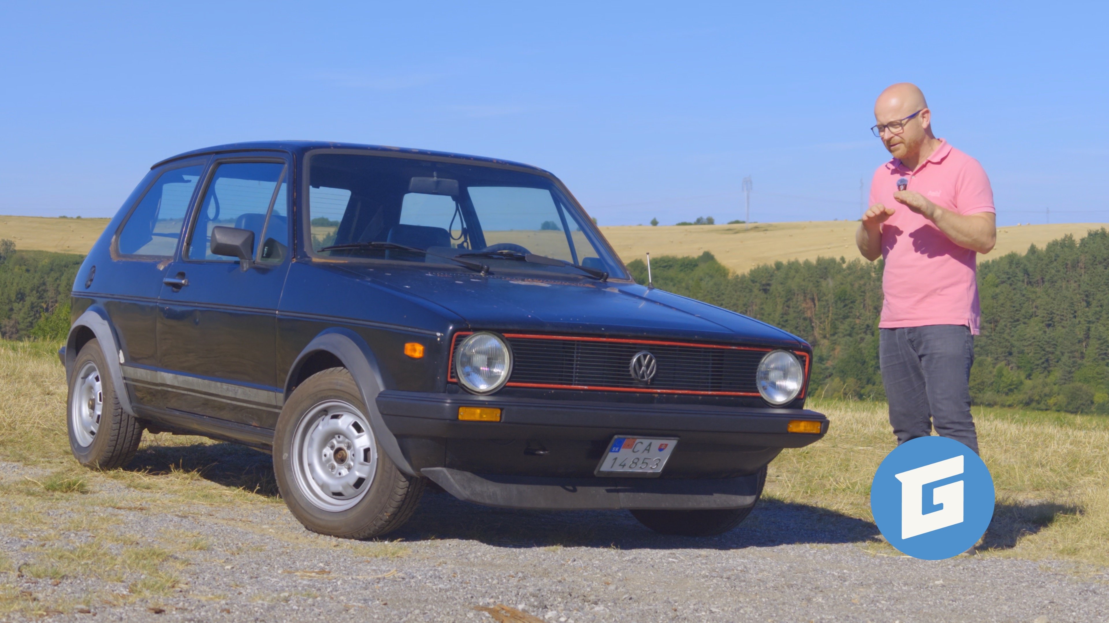 Šoféroval som GOLF GTI Mk1