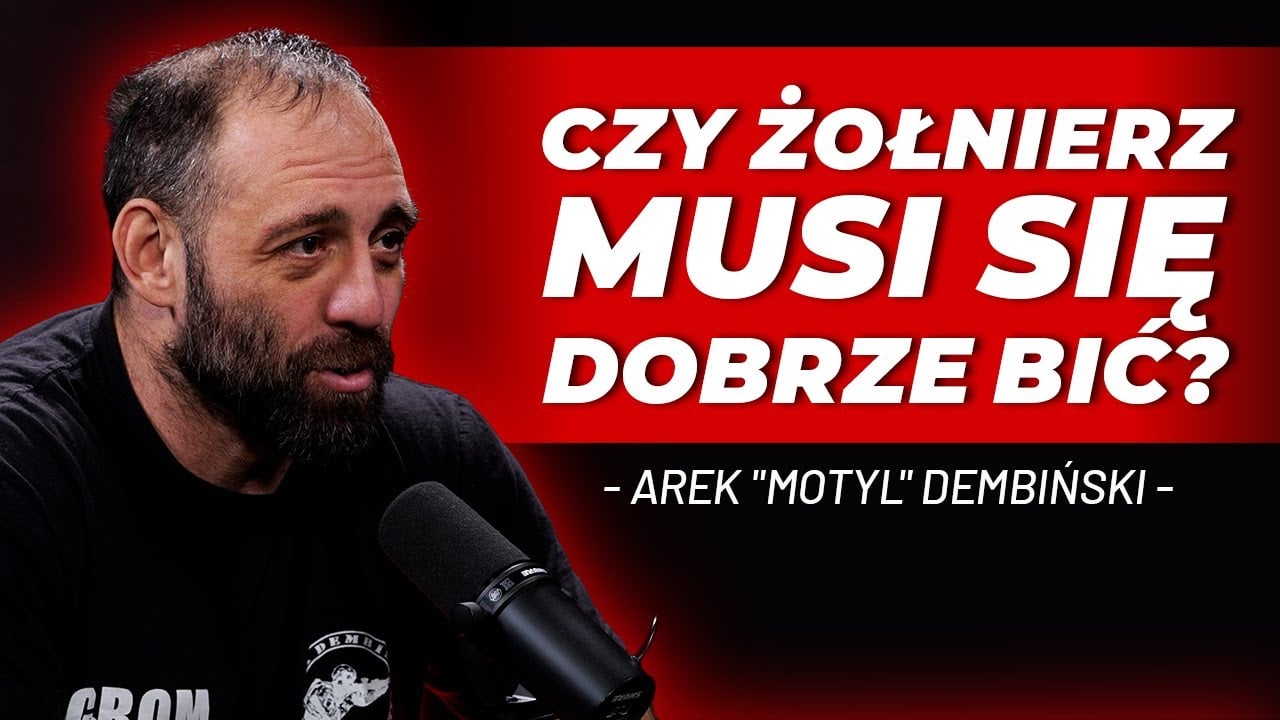 AREK „MOTYL” DEMBIŃSKI – JAK WYGLĄDAŁY WALKI W KRĘGU MIĘDZY ŻOŁNIERZAMI NA MISJACH