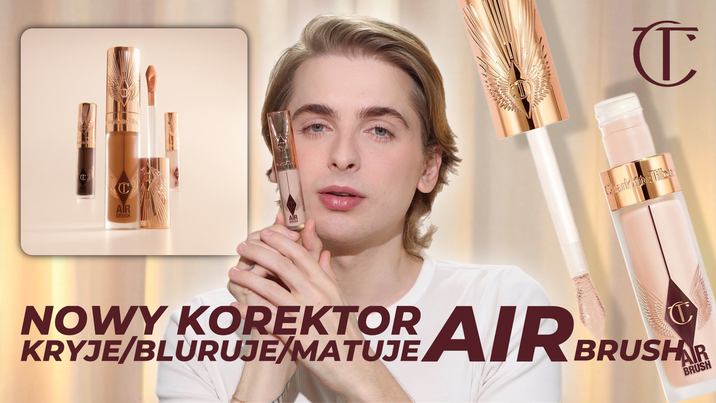 BLUR pod oczami jak z FILTRA? Testuję Charlotte Tilbury Airbrush Flawless Blur Concealer