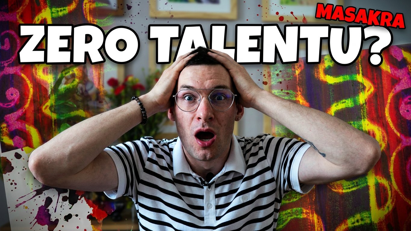 2 techniki i ZERO TALENTU! ABSTRAKCJA CZYLI DNO!