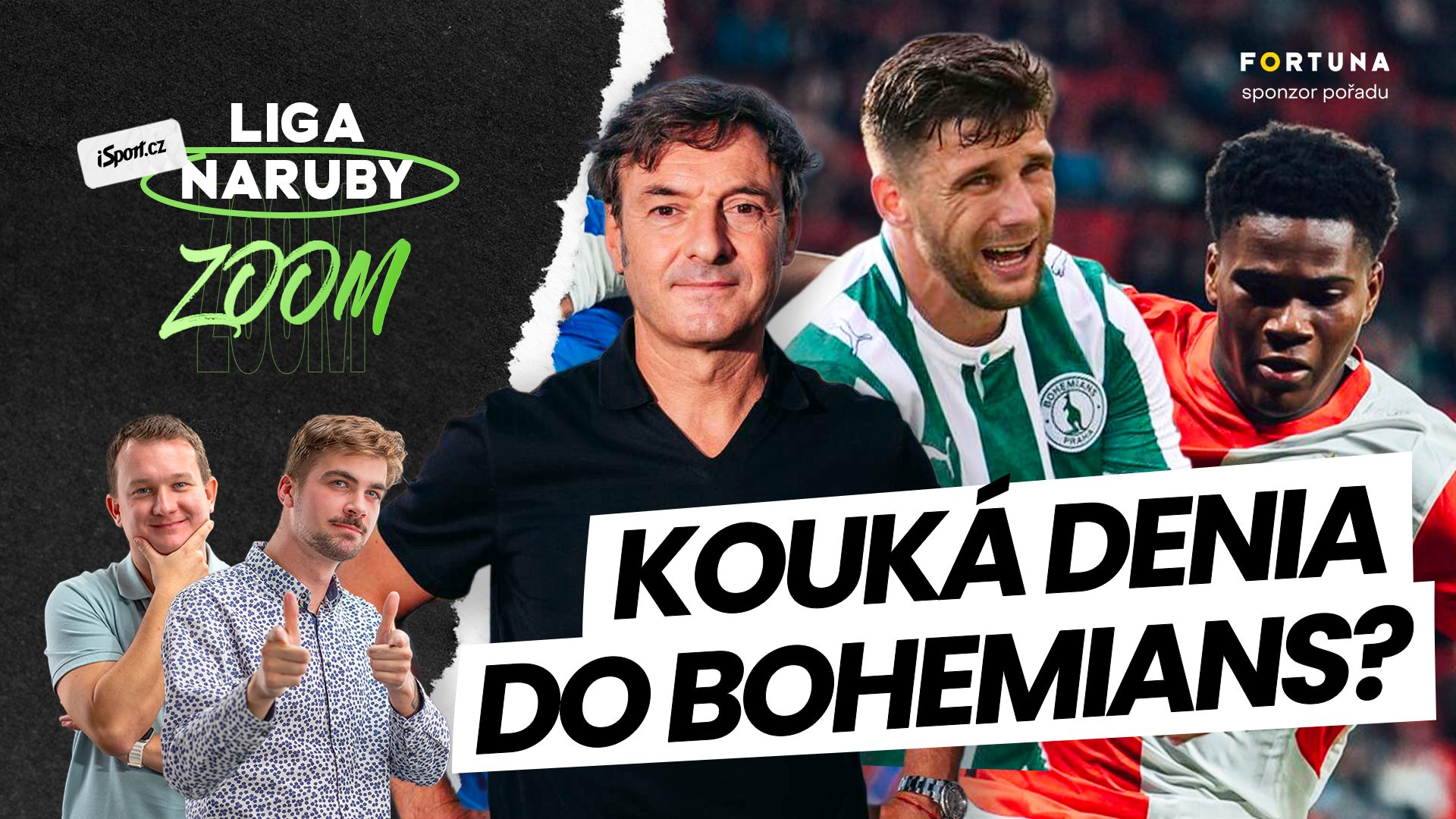 Druhá přestavba Dukly, Japonec v Prostějově, slávistické béčko baví. Kouká Denia i do Bohemians? Liga naruby ZOOM
