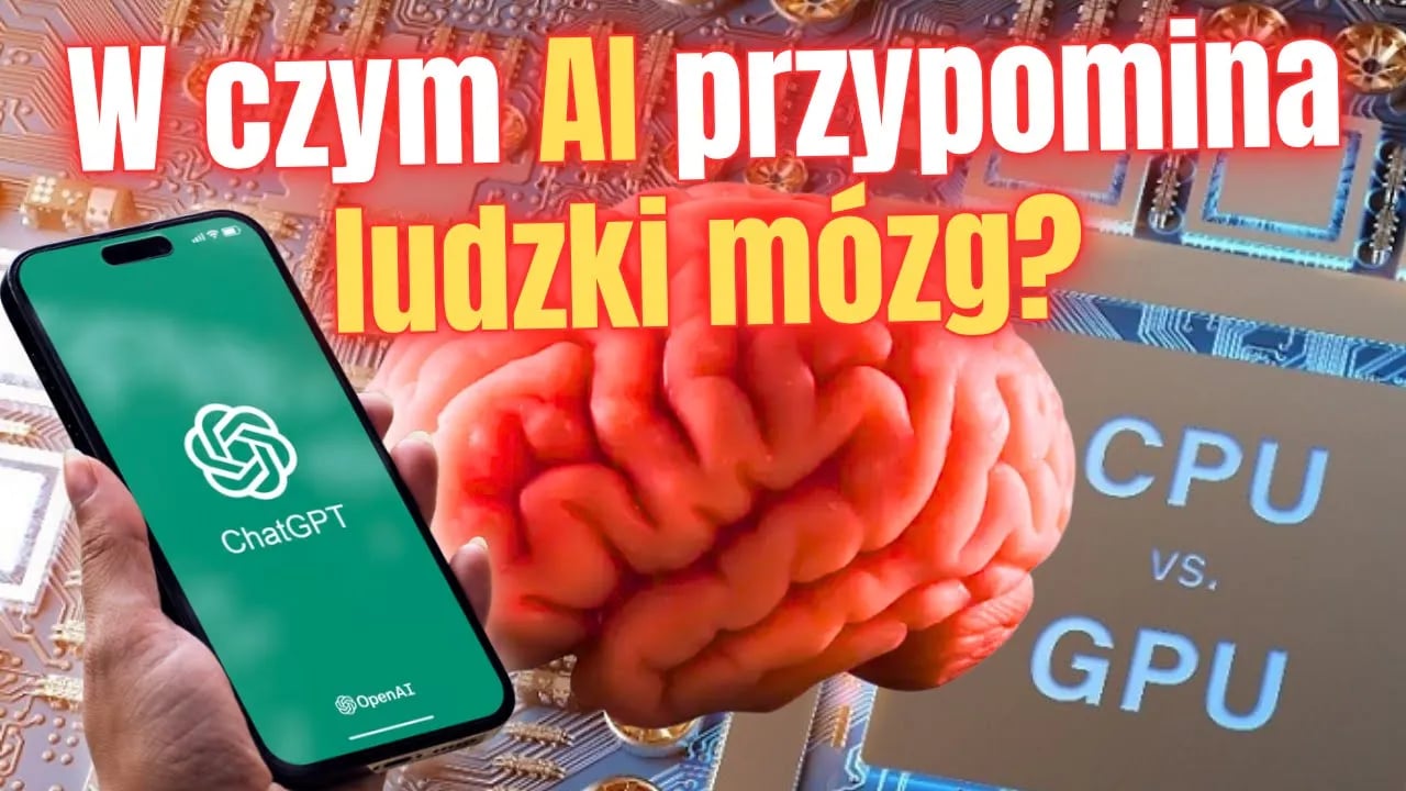 W czym AI przypomina ludzki mózg?