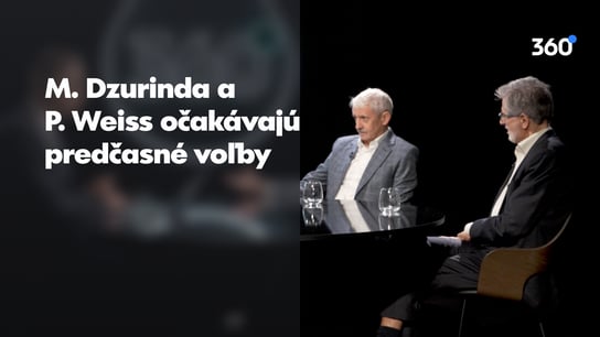 Debaty M. Kovačiča: Mikuláš Dzurinda a Peter Weiss