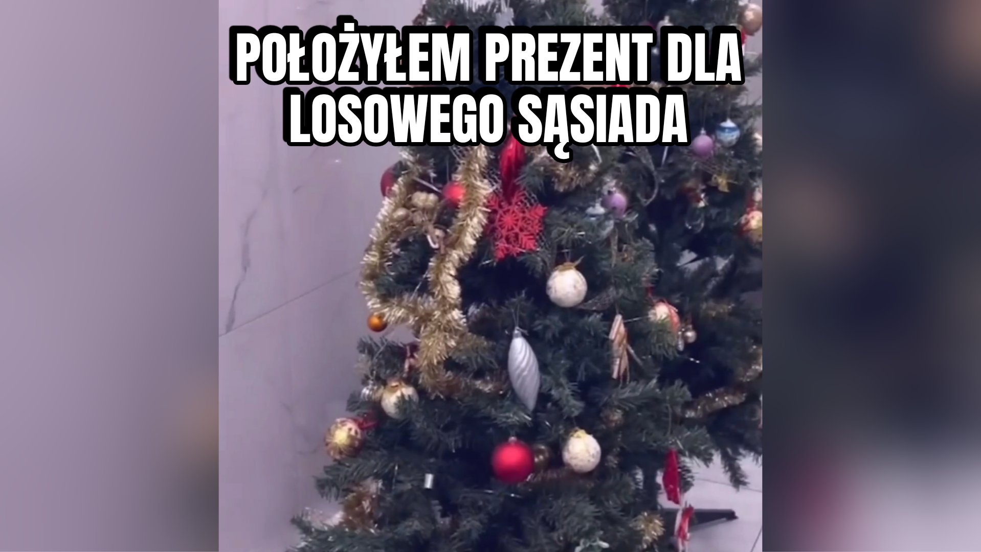 Prezent świąteczny dla nieznajomego