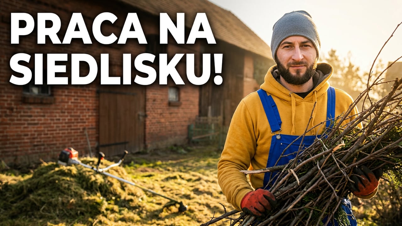 #15 Porządki Przed Domem, Stodoła i Moja Praca – Jak Ze Wszystkim Zdążyć_!#diy #remont #siedlisko