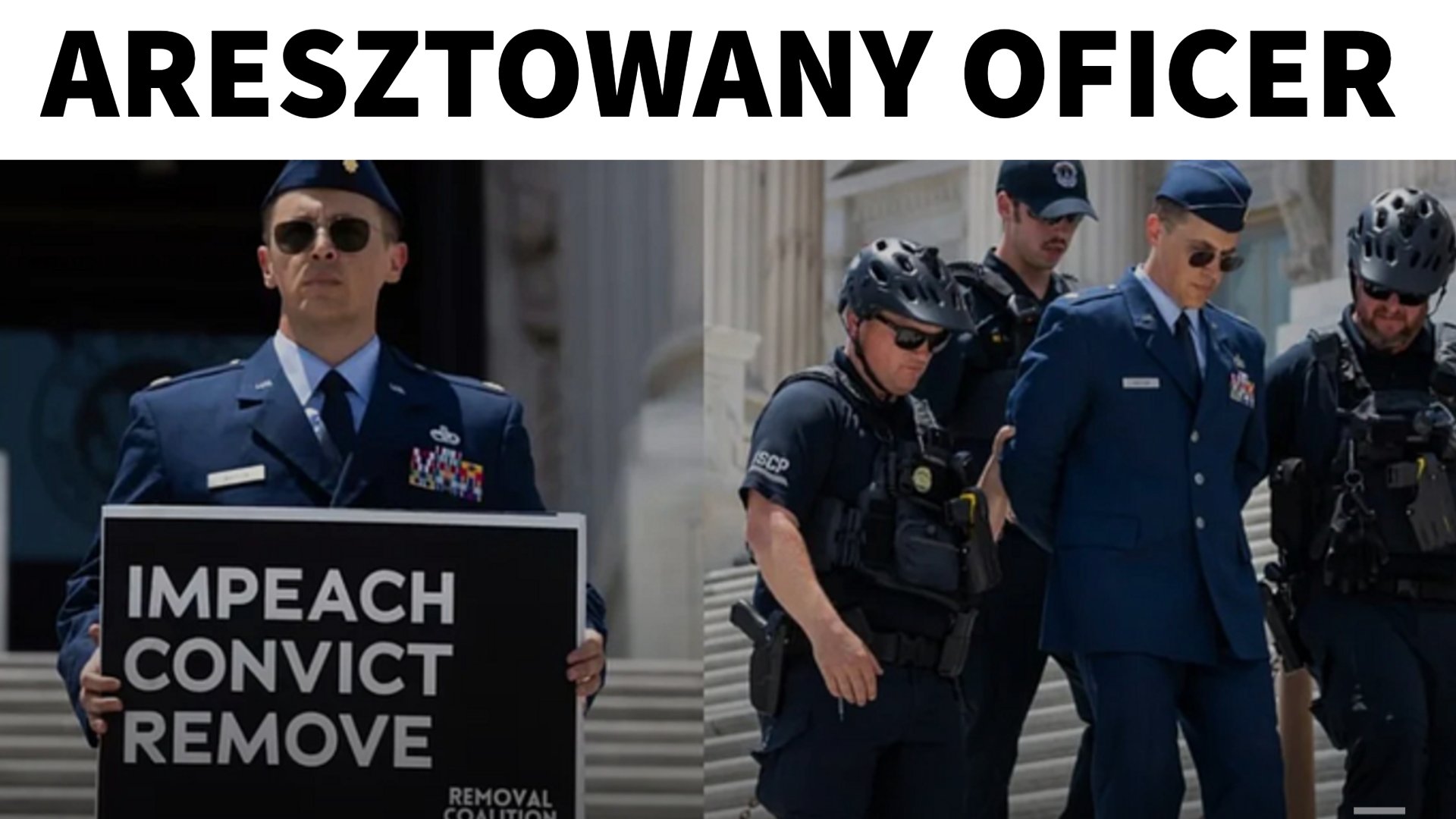 Trump aresztował pierwszego wojskowego, który sprzeciwia się temu reżimowi w USA.