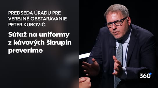 Šéf ÚVO Kubovič o Mýtnom tendri: “Politickému tlaku som nepodľahol, len som zamestnancov prosil, aby kontrolu dôkladne zvažovali”