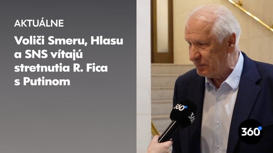 Bude sa R. Fico častejšie vídať s V. Putinom? Politikom sme ukázali najnovší prieskum “Som spokojný,” reaguje poslanec Smeru