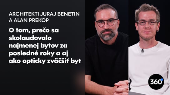 Architekt J. Benetin: “O dva roky bude ťažké hľadať veľké byty. Kedysi mal 2-izbák 55 m2, dnes 43 m2”  