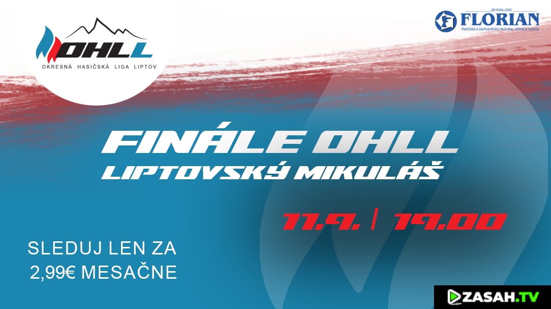 Finále OHLL - Liptovský Mikuláš - LIVE