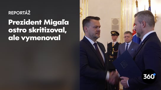 Migaľ sa stal novým ministrom, jeho kvalifikáciu spochybnil aj prezident