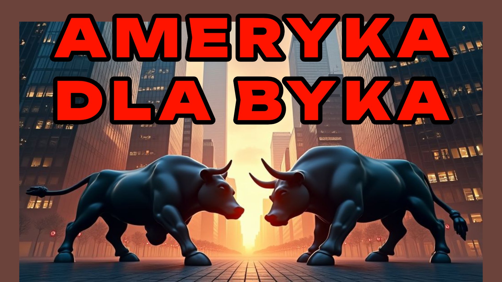 Ameryka jest dla byka.