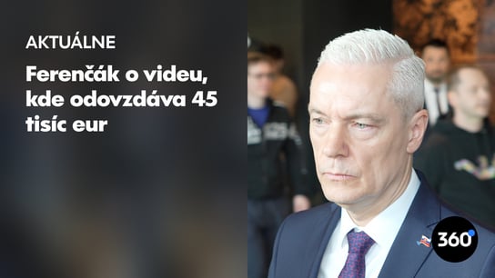 J. Ferenčák o 45 tisícoch eur v garáži: “Bola to pôžička.” T. Drucker: “Nevyzerá to vôbec v poriadku"