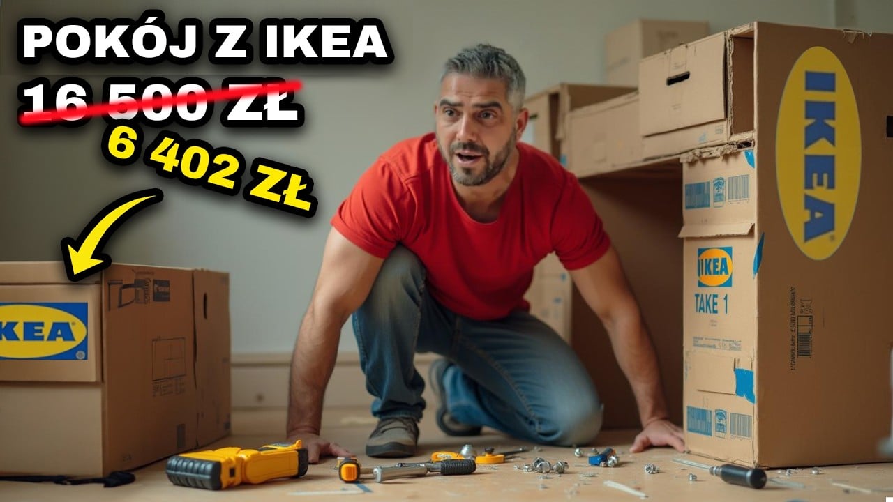 Robimy TANI POKÓJ z IKEA I ACTION!