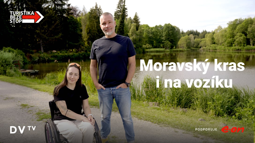 „Každé dobrodružství stojí za to,“ říká bikerka na vozíku. Navštívíme jeskyni, kde měli nacisté fabriku, a zkusíme terapii zelení