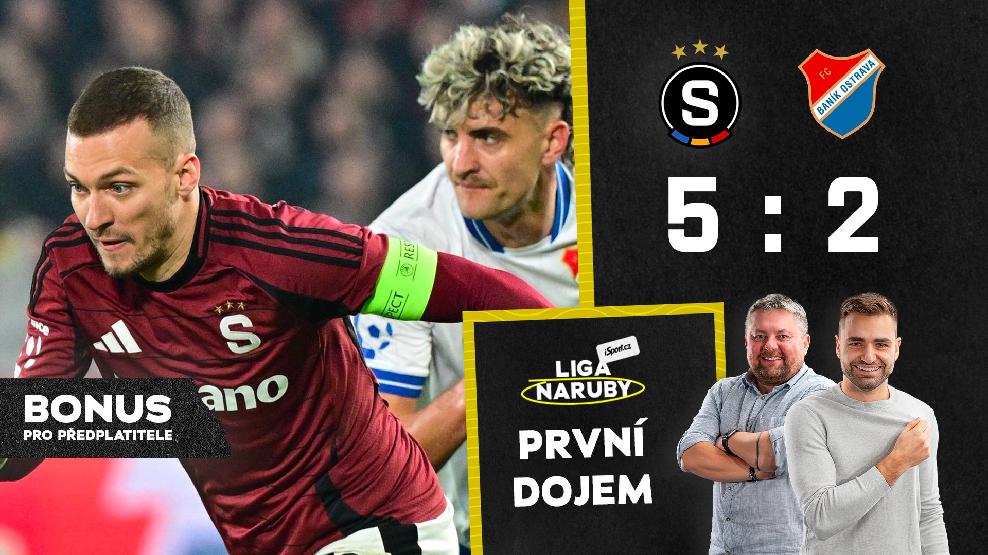 Pochyby o gólu, Kadeřábek se zapojil. Co individuální výkony sparťanů a proč je Baník tak marný? | První dojem