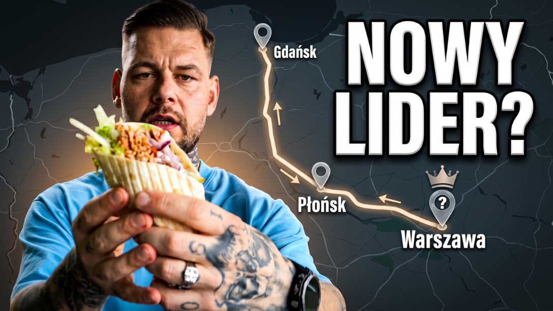 Maksymalnie: 3 KEBABY NA TRASIE WARSZAWA - GDAŃSK! | Dzień 2/30