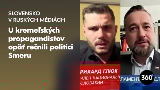 R. Glück pre ruský kanál: “Progresívna ideológia satanistov je zlo.” Ľ. Blaha: “Som priateľ Ruska ako väčšina Slovákov”