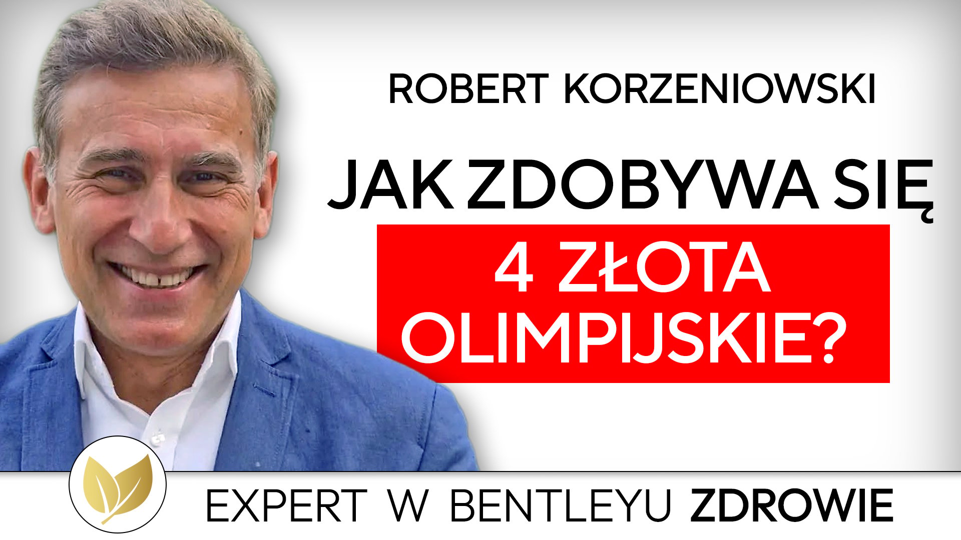 Jak mniej pracować i osiągać lepsze wyniki? Robert Korzeniowski i dr Tadeusz Oleszczuk