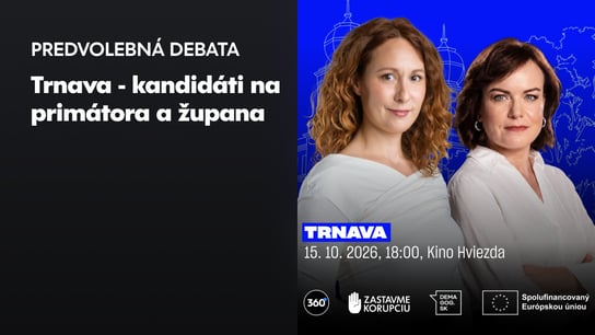 Predvolebná debata v Trnave 15.10.2026
