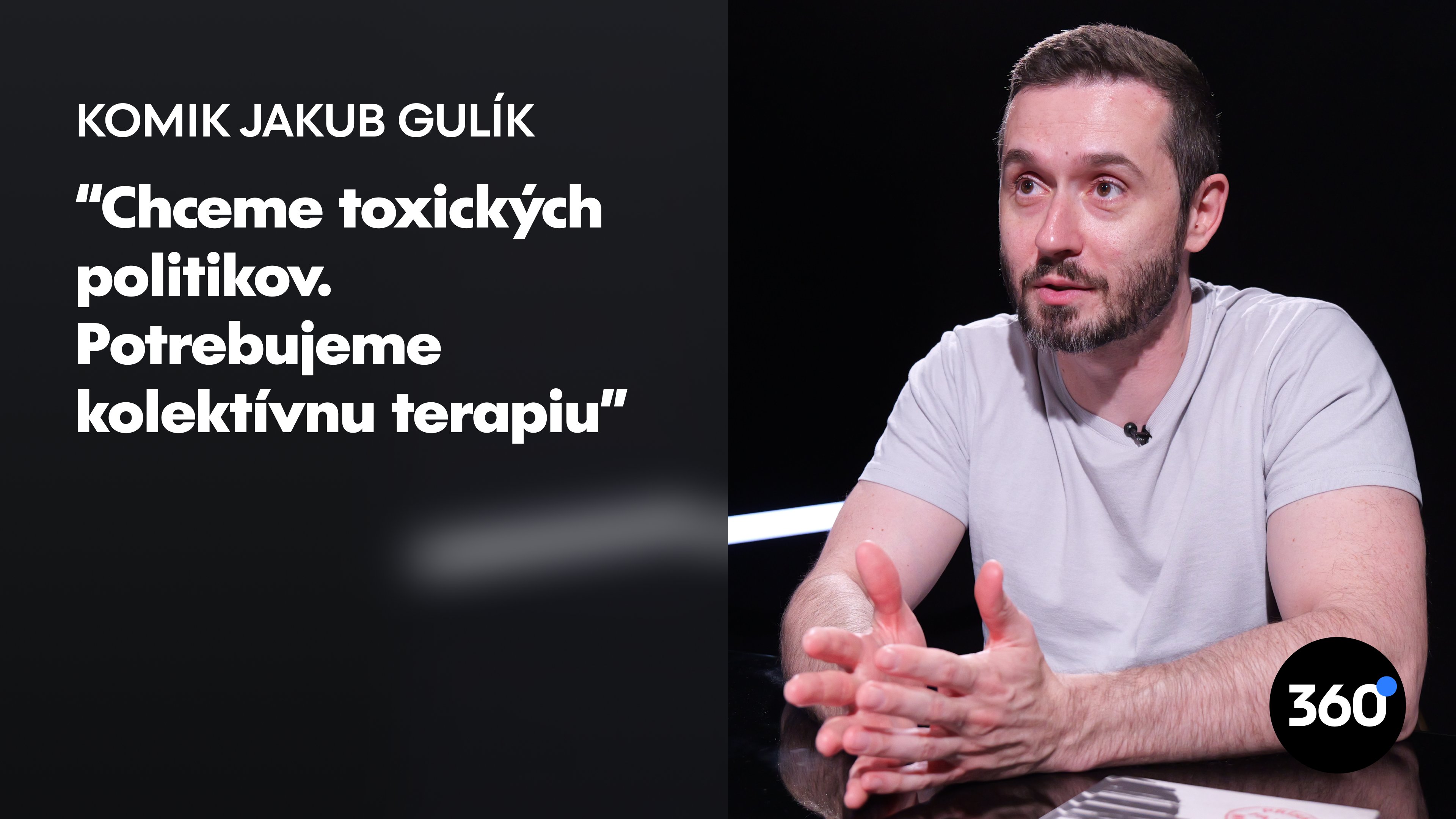 Komik Gulík: “Smrť otca bola formatívna, cítim, že som iný a že som dospel. Prvýkrát som stál pred definitívou”