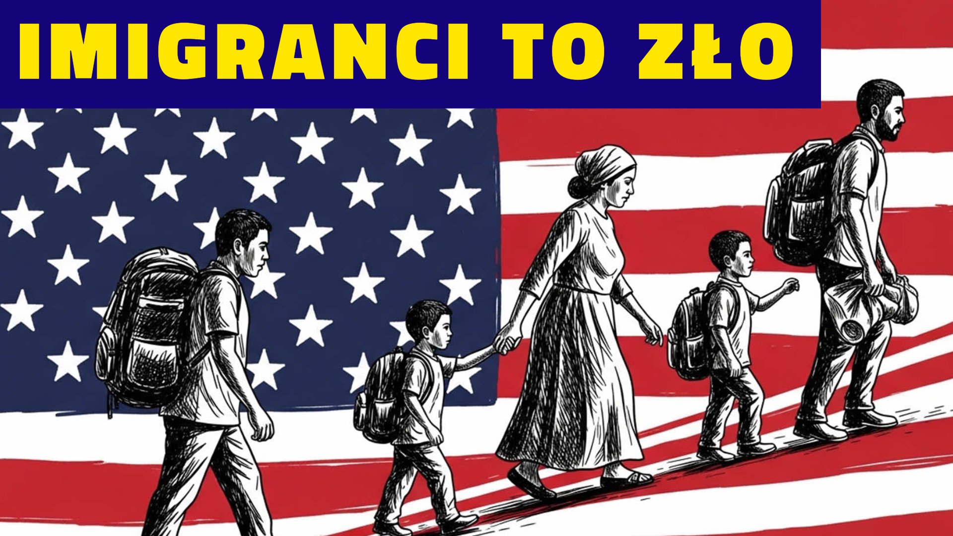 Imigranci (także Polonia) to robactwo w USA.