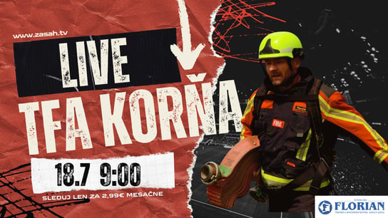 Zlínska liga železných hasičov v Korni - LIVE