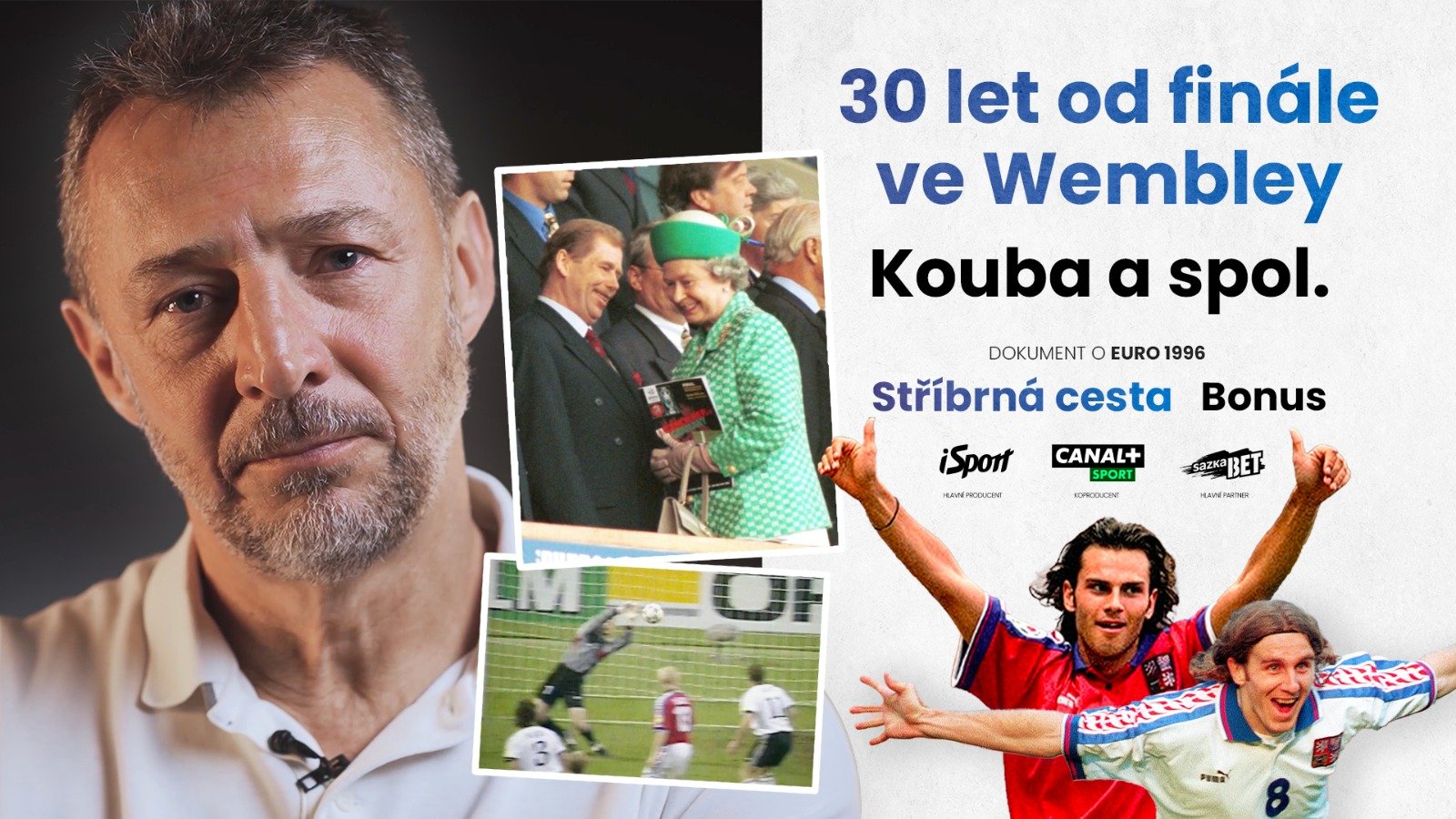 Stříbrné EURO 96. Stydlivý Havel, šampaňské s královnou a smutný Kouba: Co jsem mohl udělat líp? | Stříbrná cesta
