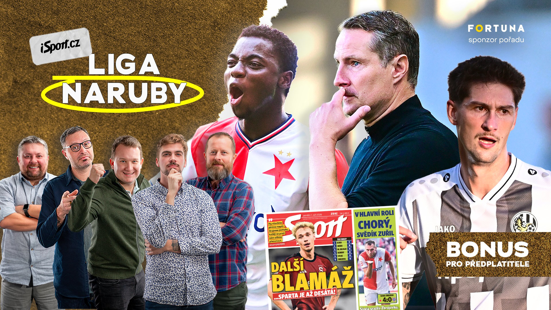 Bonus: Slavia před LM bez tajné zbraně. Co Čvančarův plat a konec přestupáku napříč ligou? | Liga naruby BONUS