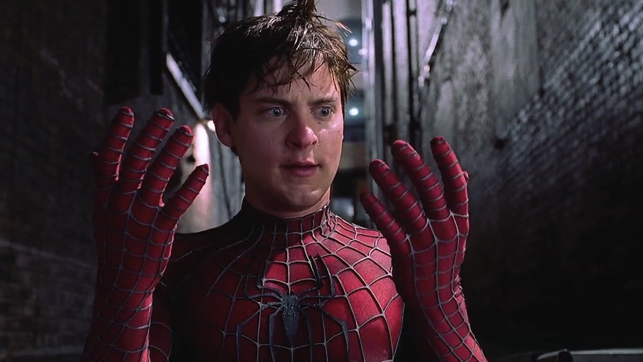Dlaczego tylko Spider Man Tobey'a ma organiczną sieć