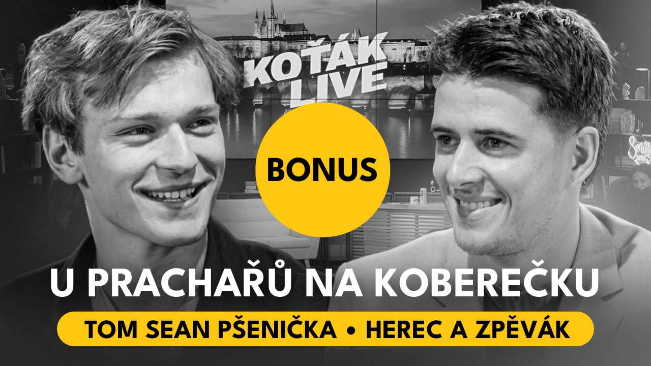 [BONUS] Tom Sean Pšenička u Prachařů na koberečku | KOŤÁK LIVE
