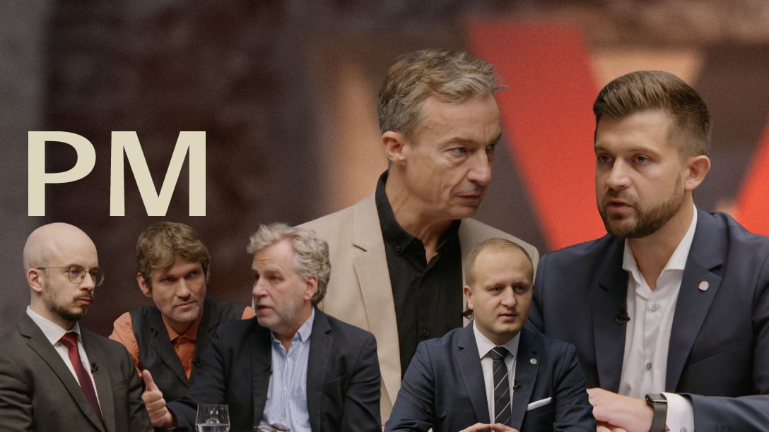 PM 23.8., Tomáš Portlík (ODS), Jan Hušbauer (ANO), Martin Jirušek, Luděk Niedermayer, Ondráš Přibyla a Lukáš Kintr