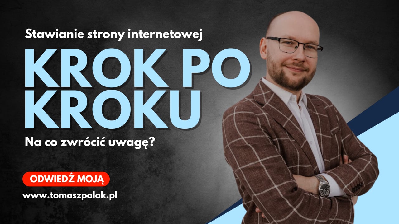 Tomasz Palak - Masz stronę internetową? Sprawdź, czy nie łamiesz prawa!