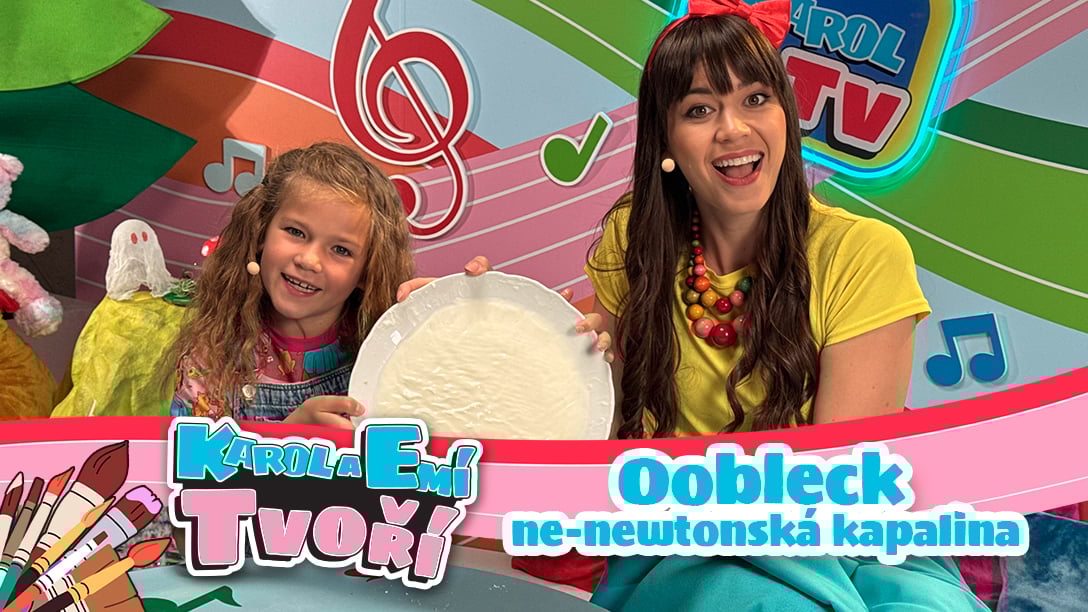 Ne-newtonská kapalina - Oobleck - Karol a Emí tvoří