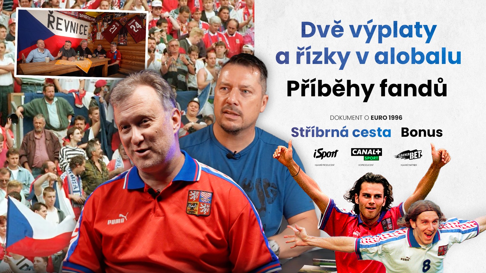  Bus na noc i letadlo, co nevypravili. Příběhy fandů na EURO 96 a jak je vnímali Nedvěd a další hvězdy | Stříbrná cesta