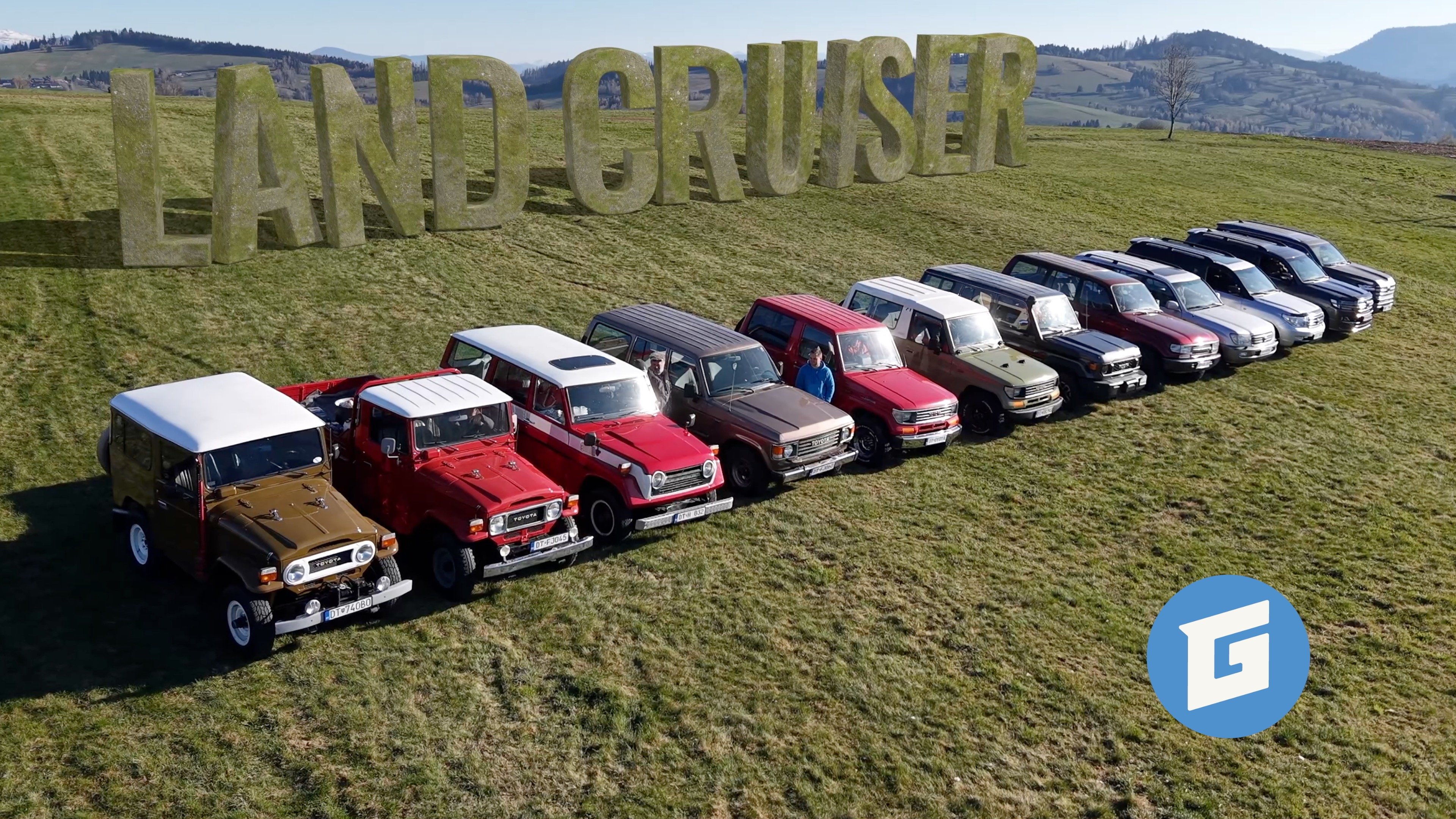 Martinova zbierka Land Cruiserov. . . 