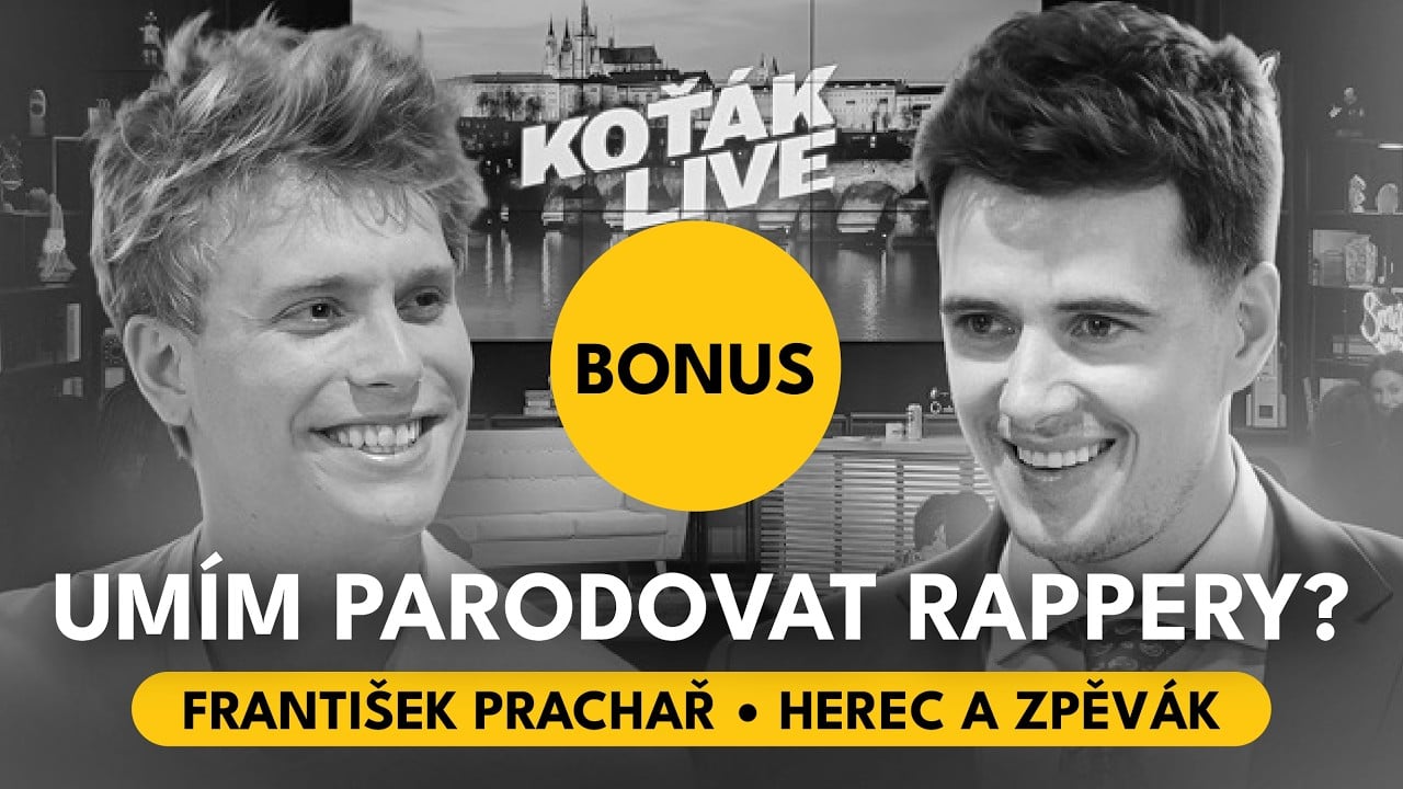 [BONUS] Jak paroduje František Prachař známého rappera?