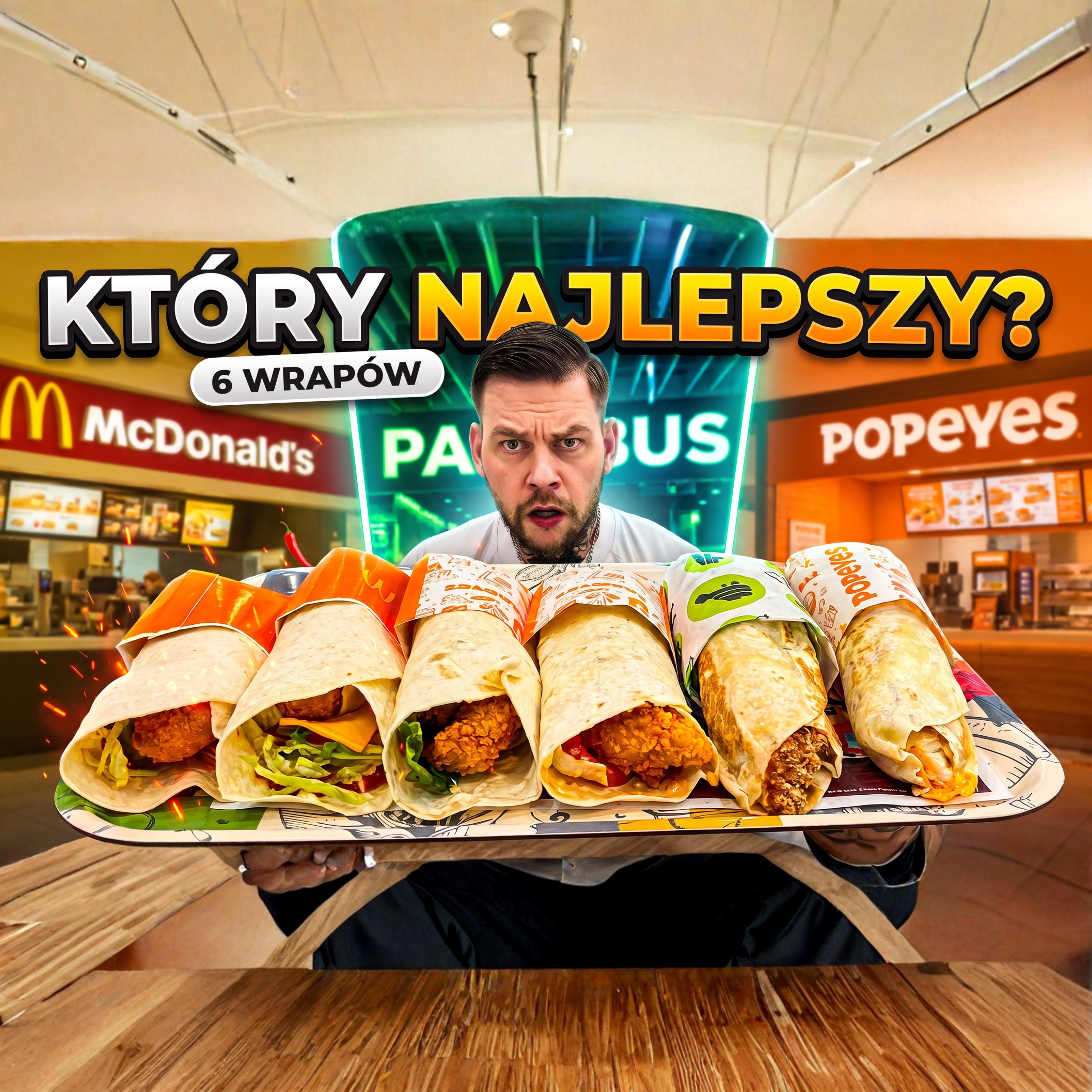 Maksymalnie: ZJADAM WSZYSTKIE WRAPY NA MOJEJ DRODZE!